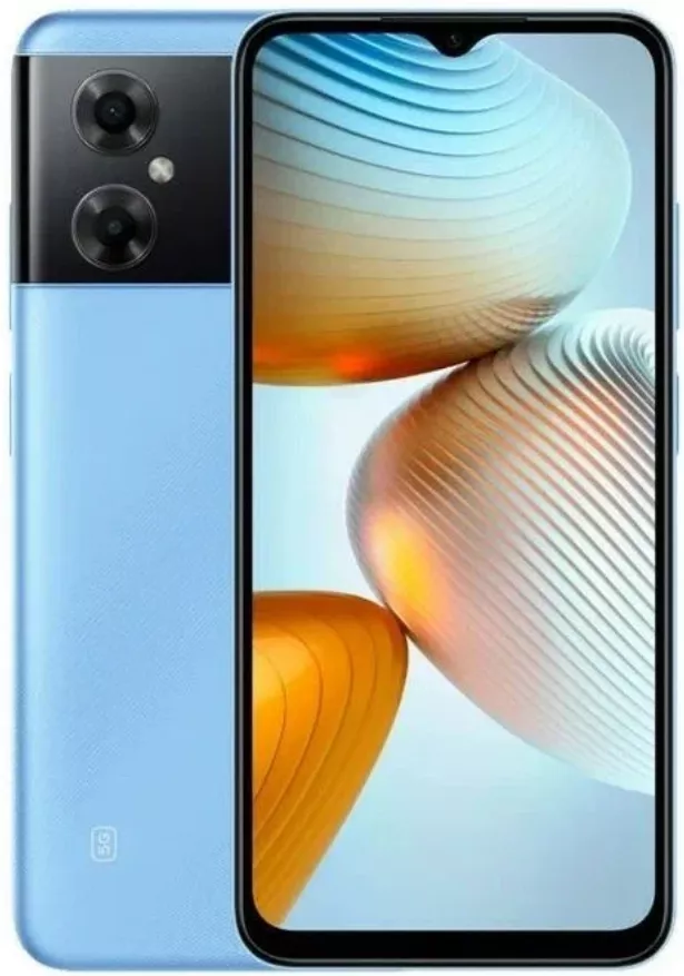 Смартфон Xiaomi Poco M4 5G, Dual SIM (nano-SIM), 6.128 Гб Global, синий
